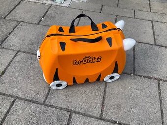 Detský kufrík Trunki – tiger (oranžový)