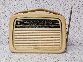 ALLWELLEN 》 Starožitné kabelkové radio / INGELEN TR 500