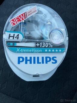 Žiarovky H4 PHILIPS X-TremeVision - sada 2ks - zľava