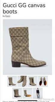 Originál Gucci čižmy, pc 1069€ , ako nové