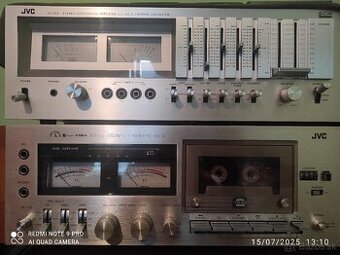 HIFI 1970 JVC AMP + DECK TOP