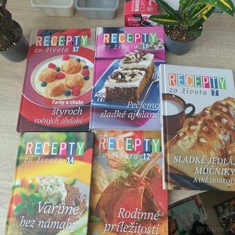 Predám recepti zo života, skoro nove