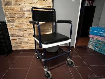 Pojazdné toaletné WC kreslo