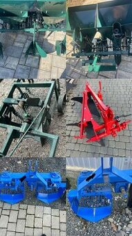 Príslušenstvo za malotraktor- Vyoravače, sadzče ,pluhy