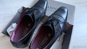 Predám pánske kožené topánky Lasocki k obleku