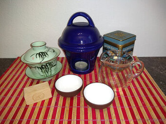 orig.čajová súprava komplet, na pečené jablká