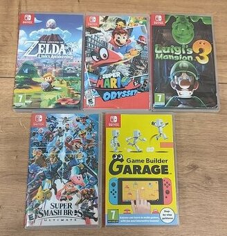 Predám hry na Nintendo Switch