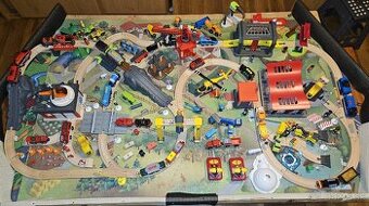 Vláčiky vláčiková dráha rušeň diaľkové ovládanie stavebnica