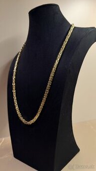 Zlata retiazka kralovsky vzor 14k 585/1000 105g