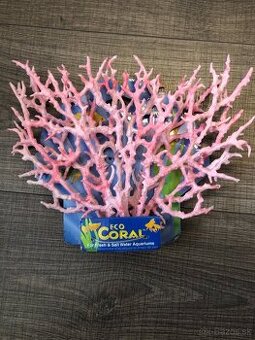 Plastový koral dekoracia