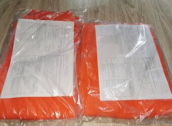 Pracovné montérky s reflexnými pásmi 170/52 zľava