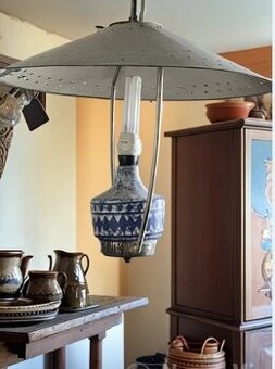 keramicka lampa , veľmi stara