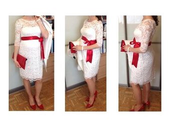 Spoločenské, svadobné šaty, tehotenské