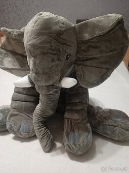 Plyšový slon 60 cm - Nový