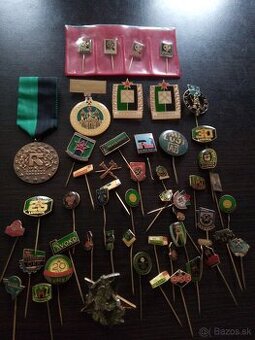 Banícke odznaky.Banictvo.Uhlie.Certi.Zdar boh.