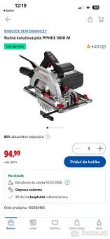 Parkside kotúčová píla