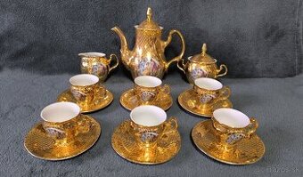 porcelánový kávový servis