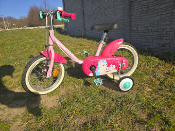 Detský bicykel BTWIN Unicorn 500, veľkosť 14
