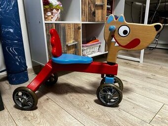 Detské drevené odrazadlo