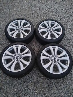 18" alu MAZDA 3,KIA,HYUNDAI,HONDA + letné pneu GOOD/YEAR.