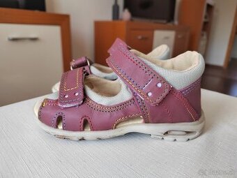 Sandále SLOVOBUV - bordové v.23