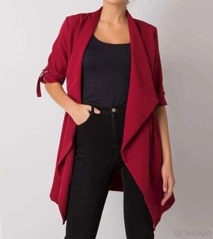 Bordový kabát / plášť