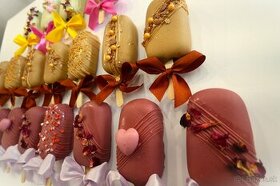 Domáce nepečené nanuky z originál belgickej čokolády