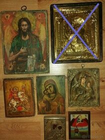 Staré ortodoxné ikony.