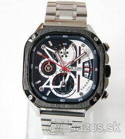 MEGIR M2217 Chronograph - pánske štýlové hodinky + remienok - 1