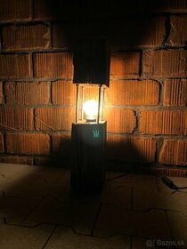 Lampa drevený trám