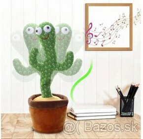 Nový zabalený tancujúci kaktus, tancuje spieva a opakuje slo