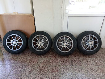 Sada letných pneumatík s alu diskami 185/65 R15 4x108