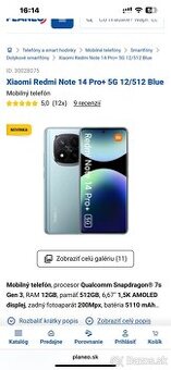Xaomi redmi note 14 pro plus 512