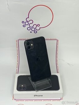Apple iPhone 11 128GB Black-Batéria 100%
