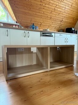 TV skrinka - dub- ikea 120x39,5cm