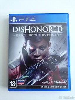 Dishonored Death of the Outsider PS4