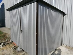 Plechová garáž 2,5x2m