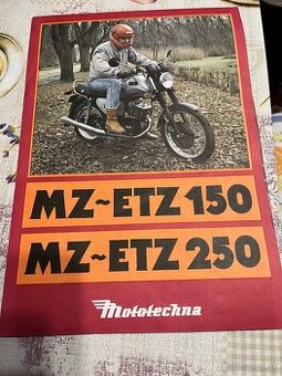 Plagát MZ-ETZ 150,250.