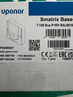 Termostat Uponor Smatrix Base thermostat progr. T-148 Bus P+