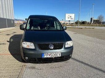 VW Caddy Life Family. 1.9 TDi, 77kW BLS, r. 2007