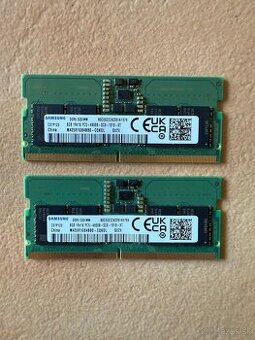 2x 8GB DDR5 SODIMM