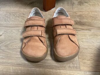 Kožené barefoot mokasíny veľ. 32