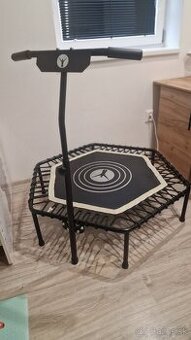 Trampolína na jumping Klarfit Jumpanatic, biela
