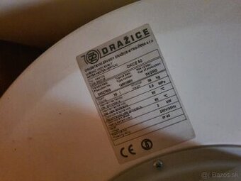 Elektrický bojler dražica 50l ohrievač vody