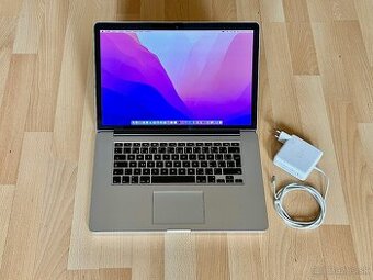 MacBook Pro 15" i7-2,5GHz/16GB/512GB, NOVÁ BATÉRIA,TOP STAV