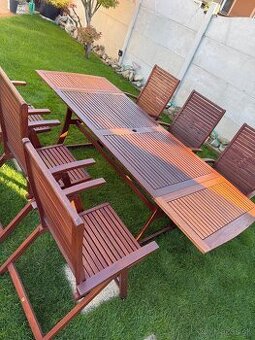 TEAK zahradny nabytok