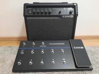 Gitarové Kombo Line6+ Nožný Prepínač Fbv3