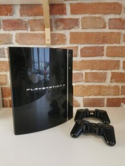 PS3 - Playstation 3 80GB s dvomi ovládačmi