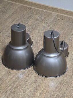 2x IKEA HEKTAR Závesné Lampy (Hnedá)