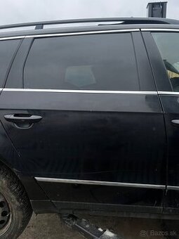 Zadne dvere Passat b6 combi čierna